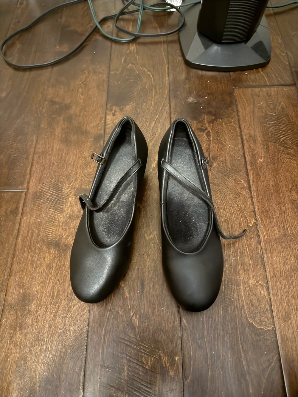 Black Mary Jane Ballet Flats - Classic Women's Dress Shoe